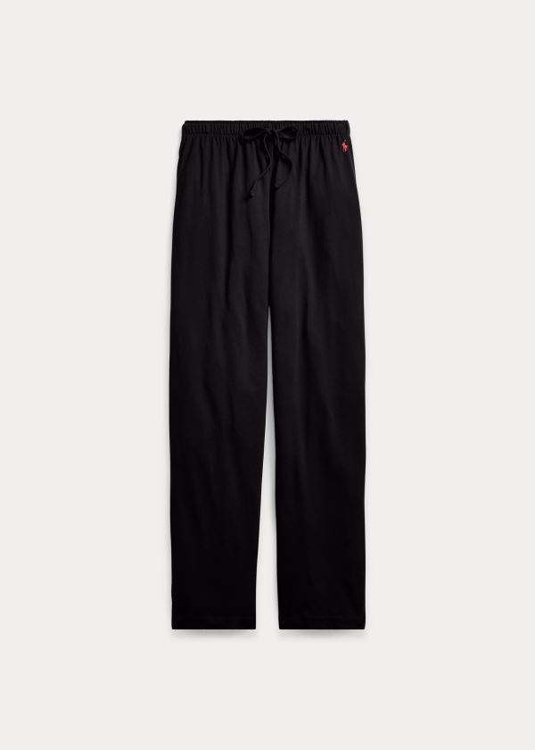 Pantalones De Pijama Polo Ralph Lauren Hombre Negros - Supreme Comfort - RUGLX9748